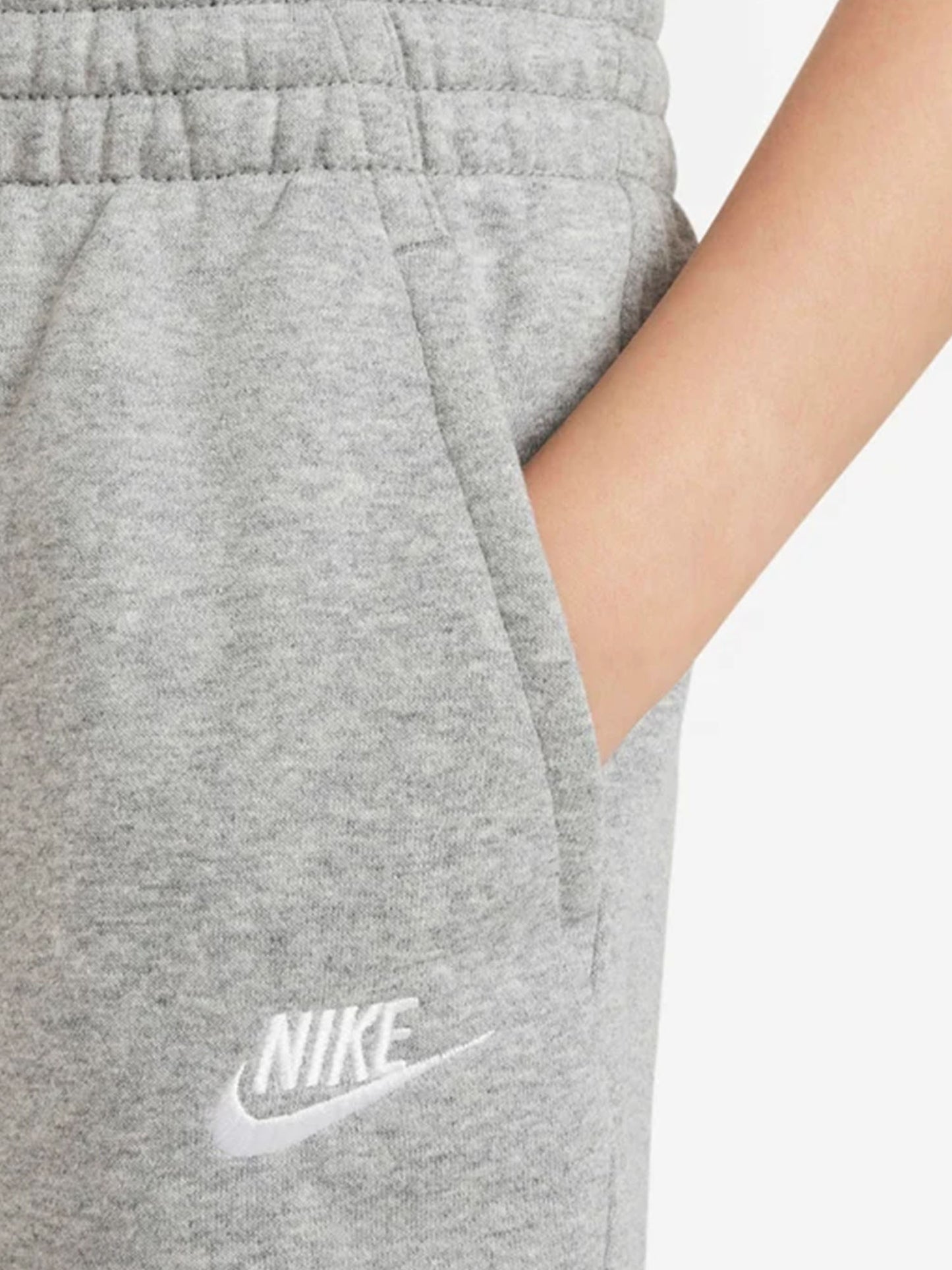 Shorts Nike Sportswear Club Fleece unisex bambino grigi