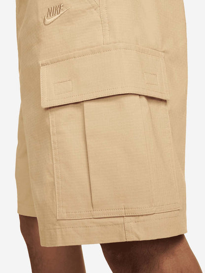 Nike short rip stop da uomo beige