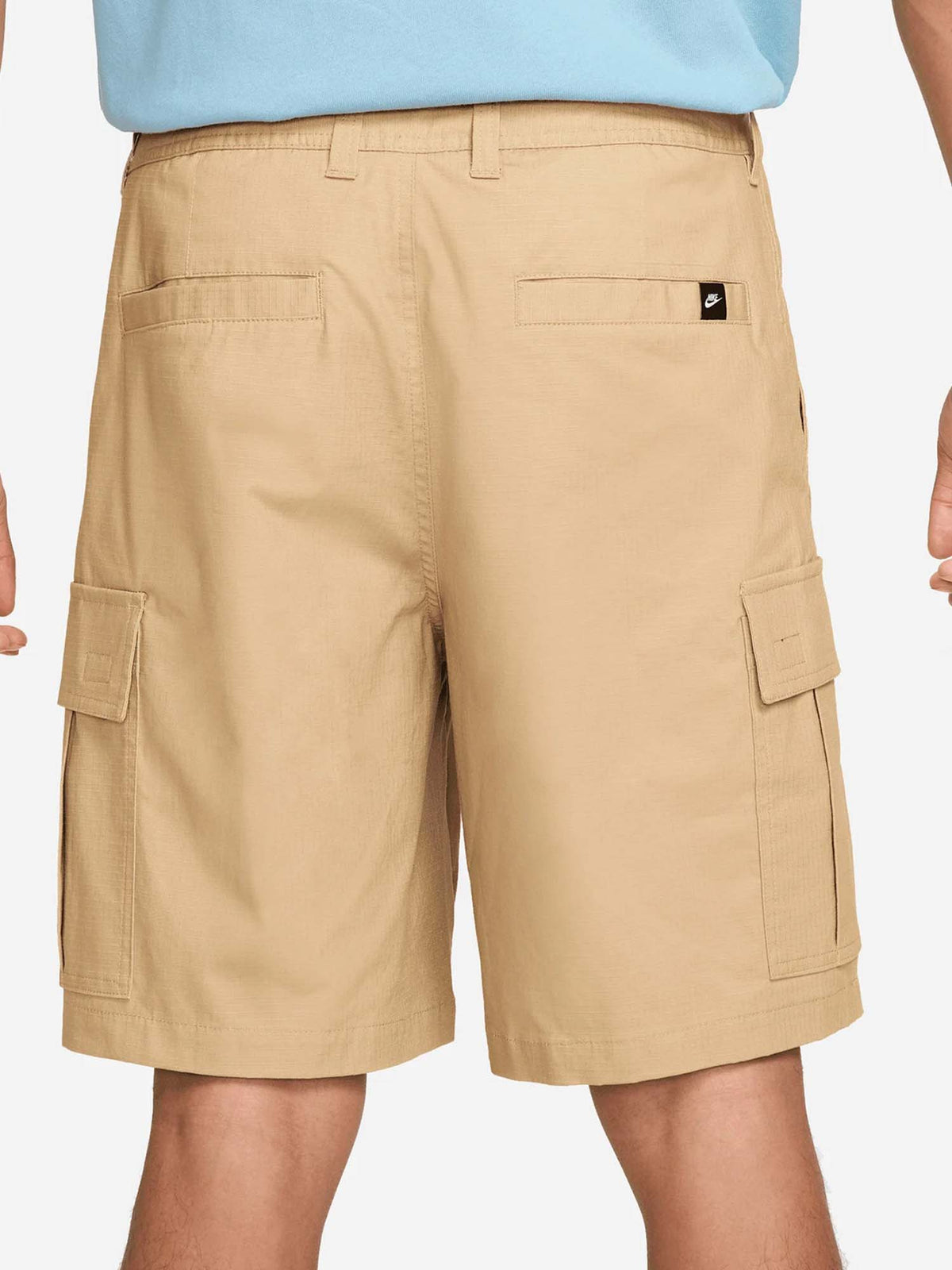 Nike short rip stop da uomo beige