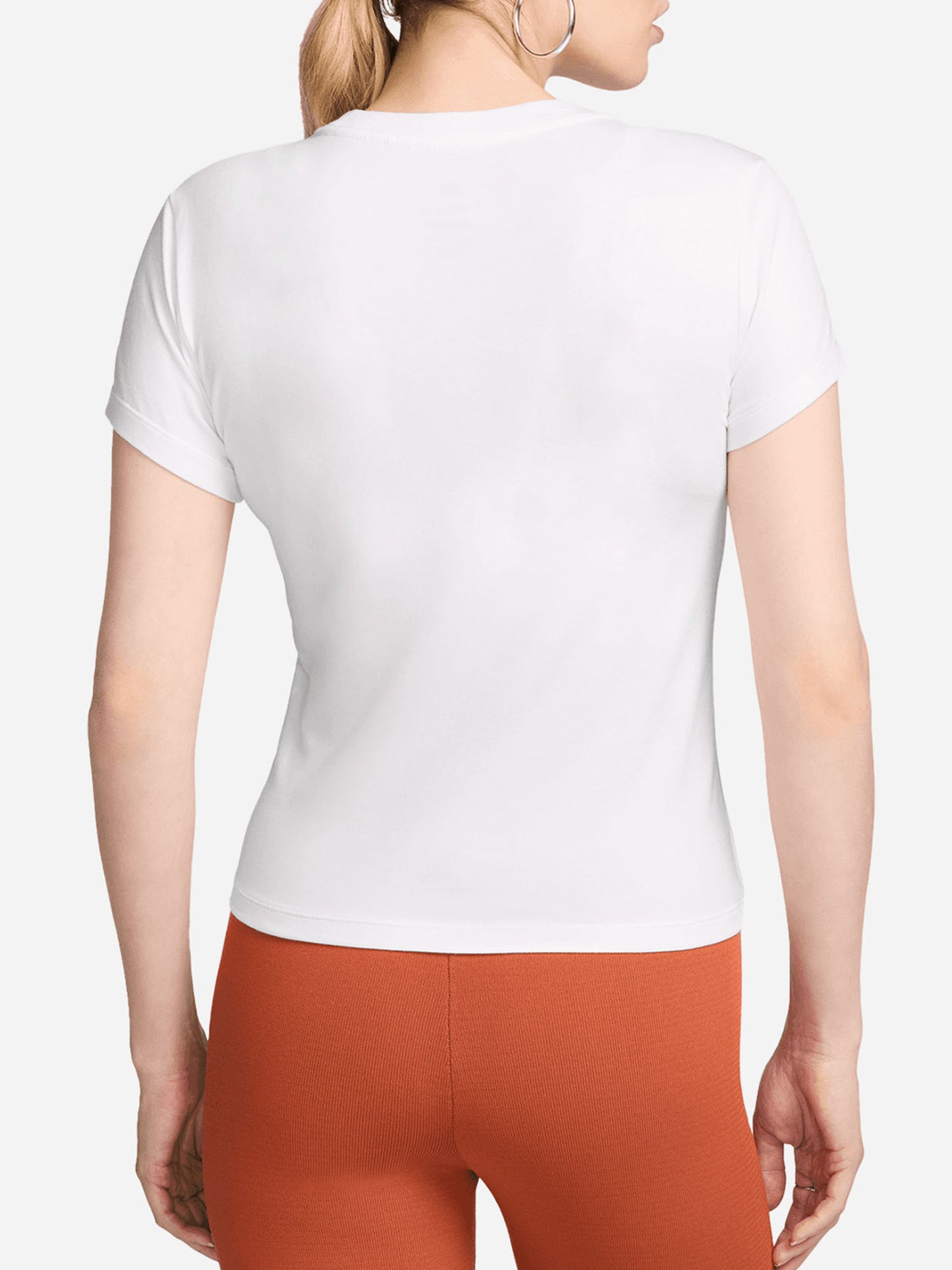 T-SHIRT CROP CHILL NIKE DA DONNA BIANCO