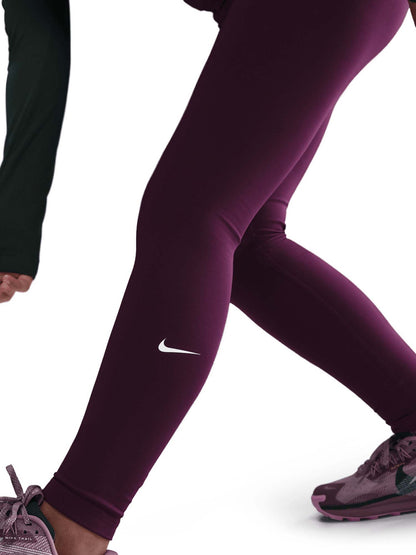 LEGGINGS NIKE ONE DA BAMBINA BORDEAUX