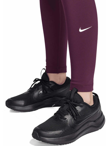 LEGGINGS NIKE ONE DA BAMBINA BORDEAUX