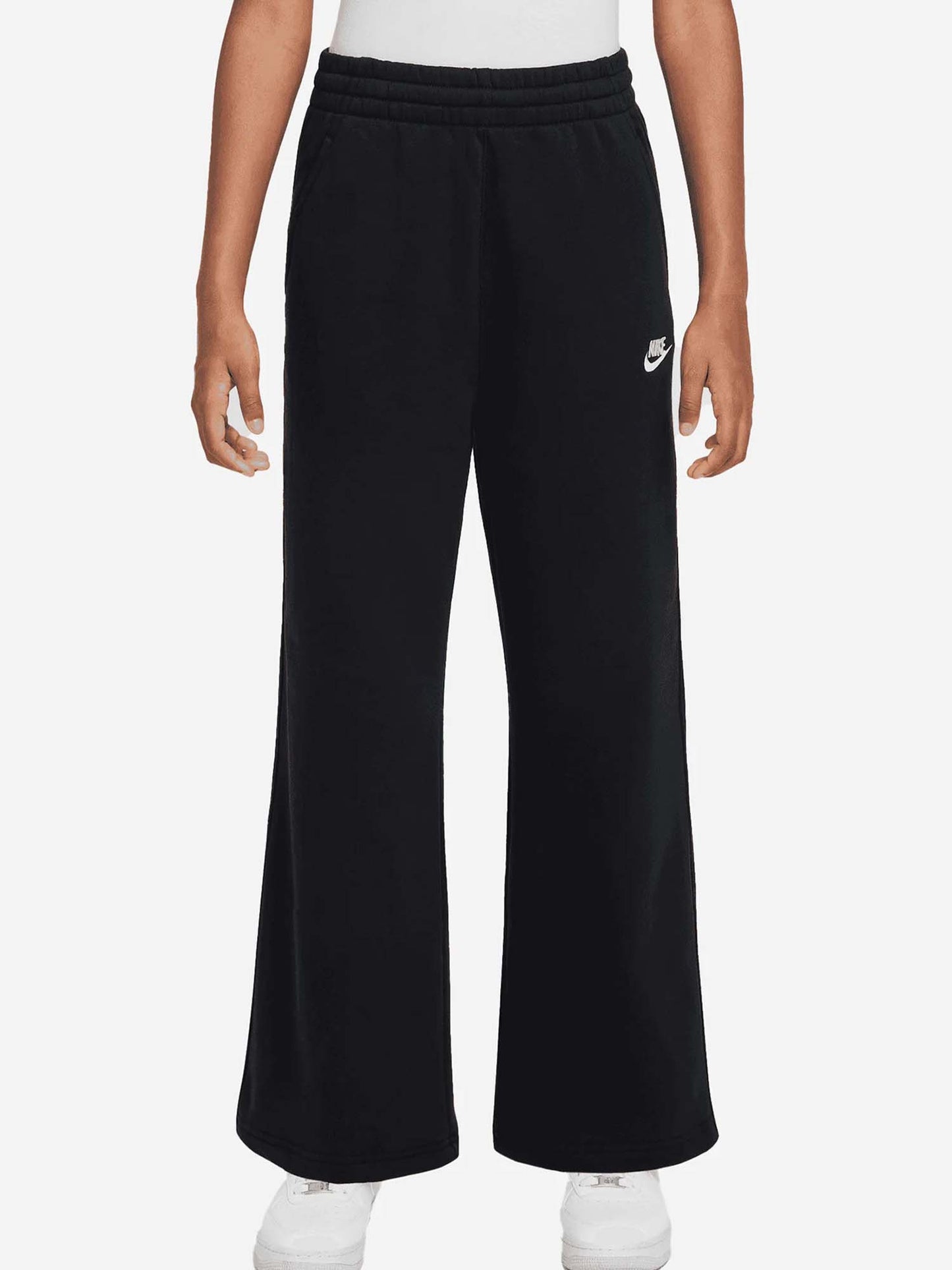 PANTALONE WIDE LEG NIKE DA BAMBINA NERO