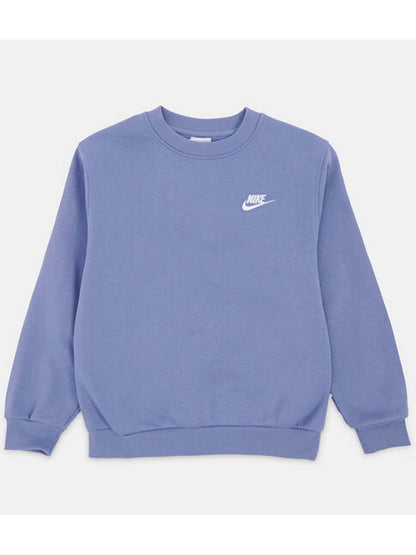 FELPA BOXY GIROCOLLO NIKE DA BAMBINA INDACO