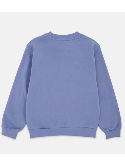 FELPA BOXY GIROCOLLO NIKE DA BAMBINA INDACO