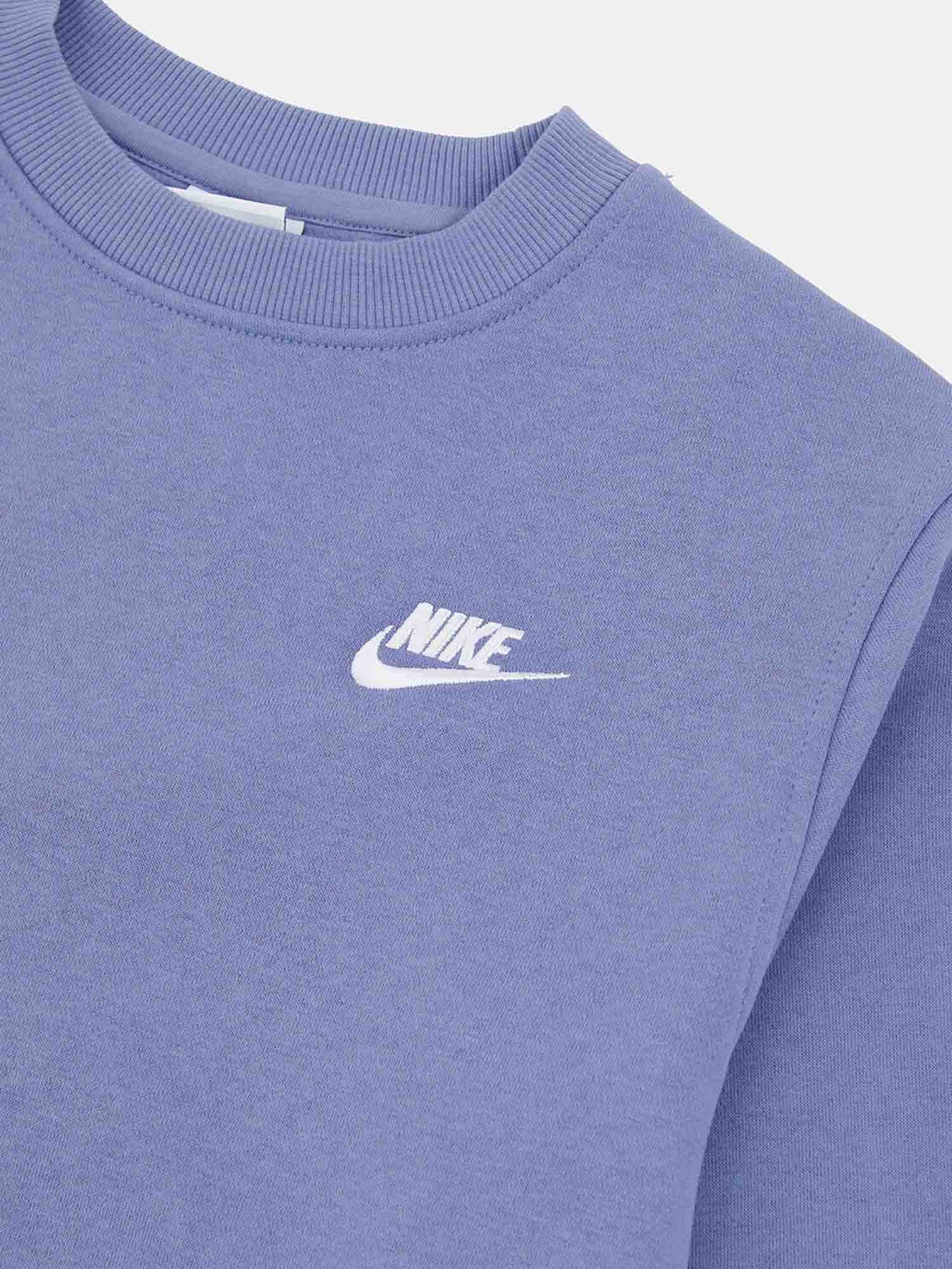 FELPA BOXY GIROCOLLO NIKE DA BAMBINA INDACO