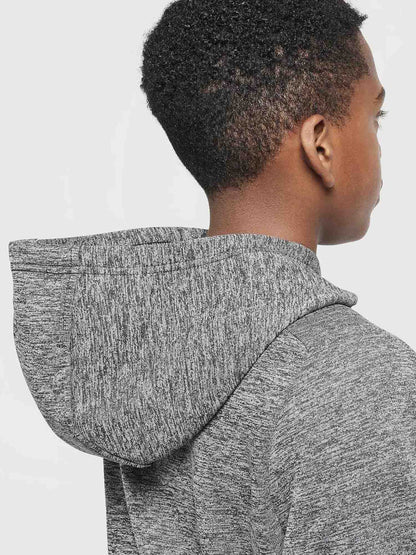 FELPA CON CAPPUCCIO THERMA FIT NIKE DA JUNIOR GRIGIO