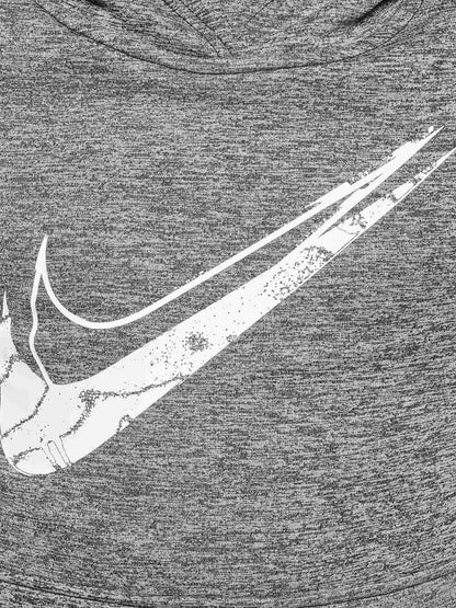 FELPA CON CAPPUCCIO THERMA FIT NIKE DA JUNIOR GRIGIO