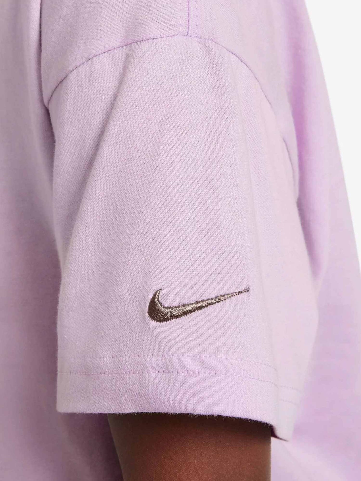 T-SHIRT GIROCOLLO NIKE UNISEX DA RAGAZZI LILLA