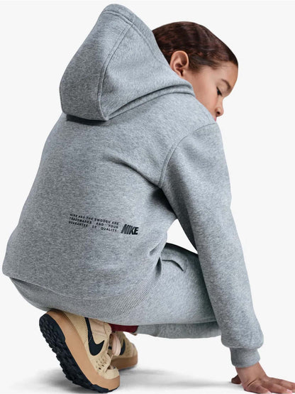 FELPA CON CAPPUCCIO NIKE JUNIOR UNISEX GRIGIO