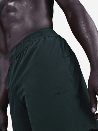 SHORT TRAINING NIKE PRO DA UOMO VERDE