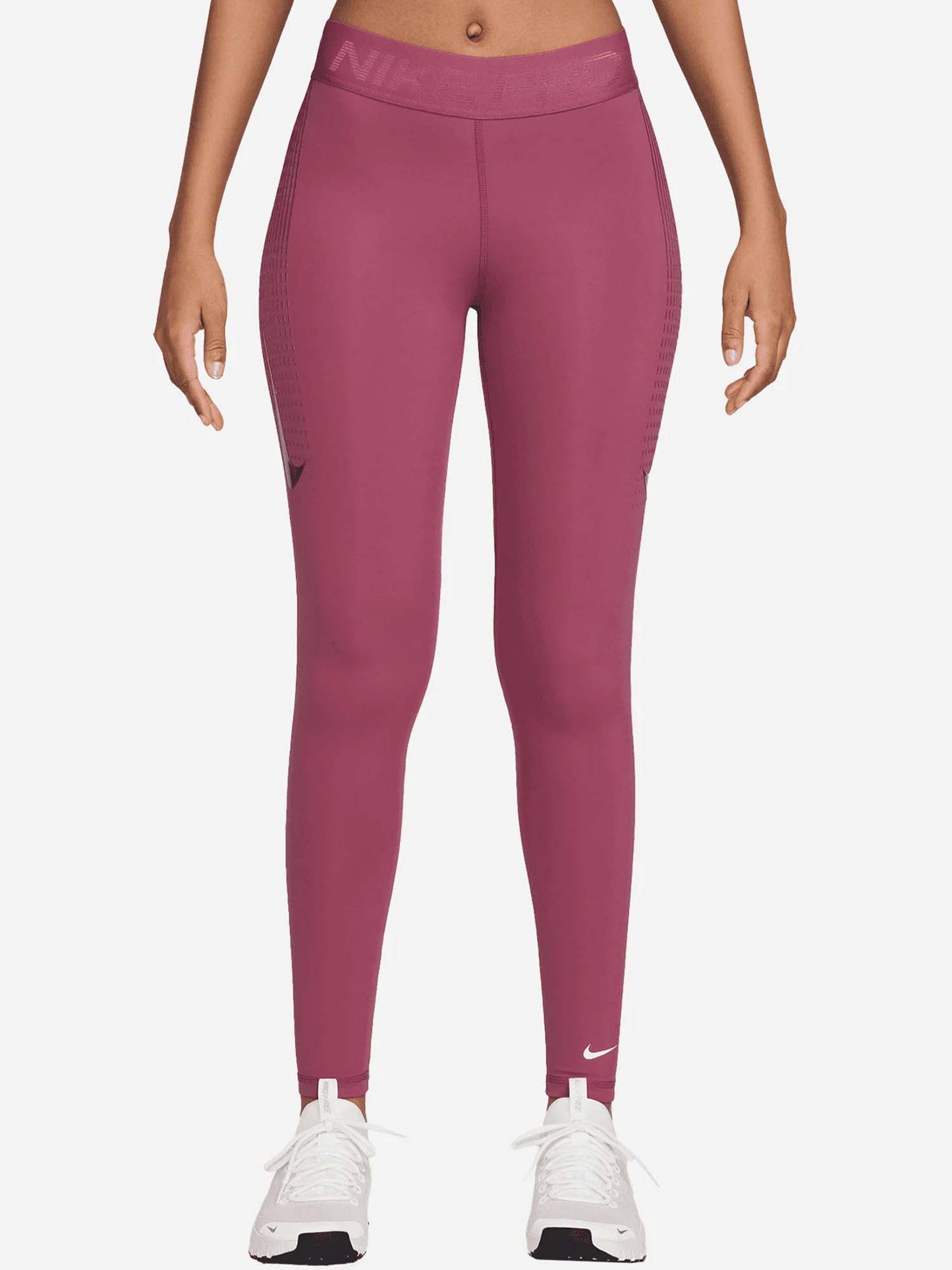 LEGGINGS TRAINING NIKE PRO DA DONNA BORDEAUX