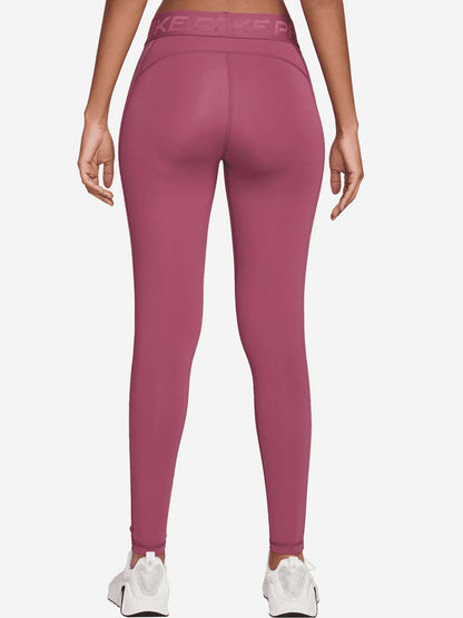 LEGGINGS TRAINING NIKE PRO DA DONNA BORDEAUX