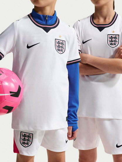 Nike England 2026 Home, t-shirt bianca unisex bambino