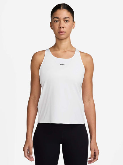 Canotta Nike Pro Dri-FIT da donna bianca