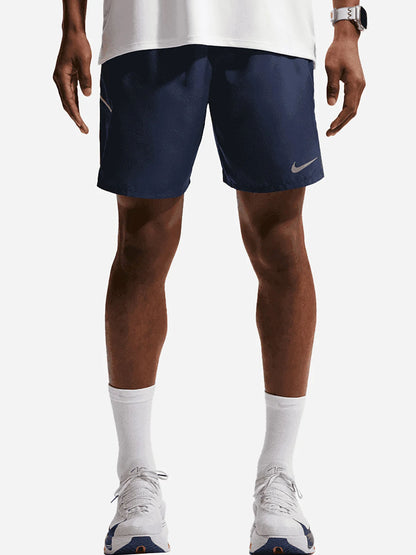 Nike Miler, shorts running da uomo blu