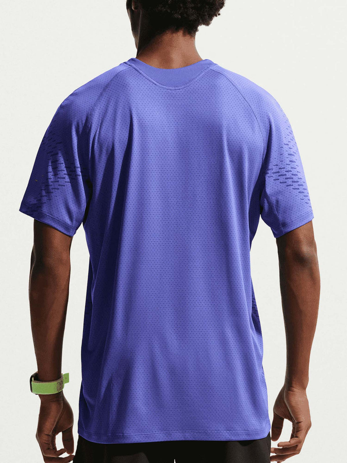 Nike t-shirt mm running da uomo royal