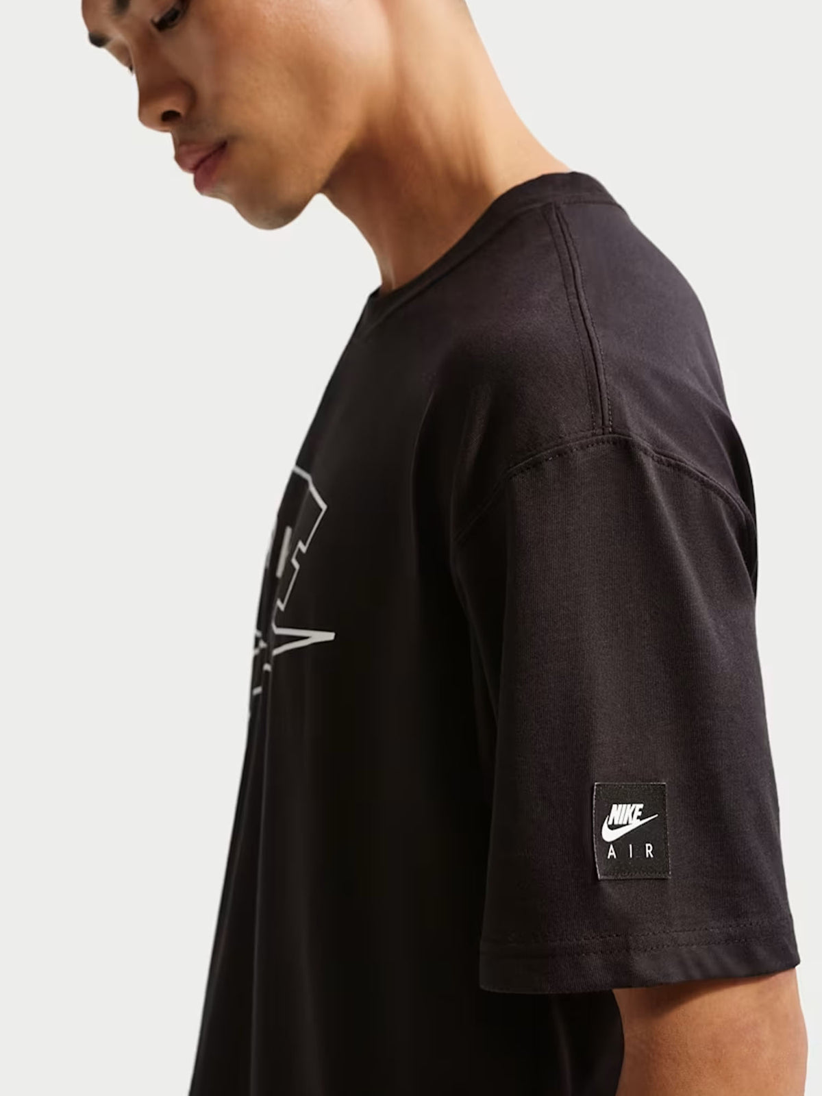 Nike t-shirt mm da uomo nero