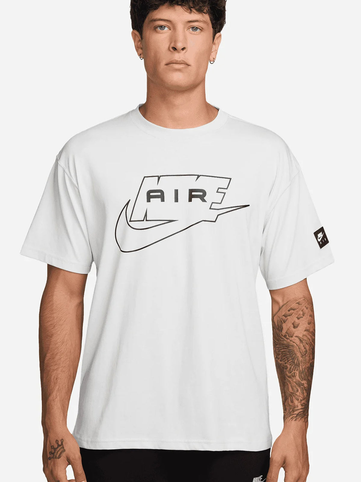 Nike t-shirt mm da uomo bianco