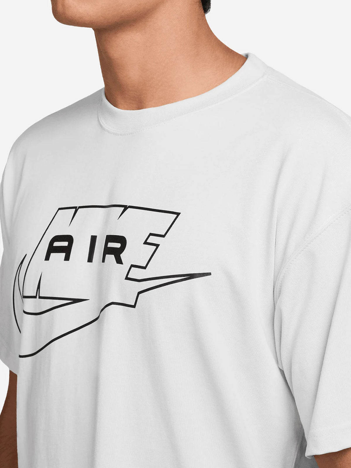 Nike t-shirt mm da uomo bianco