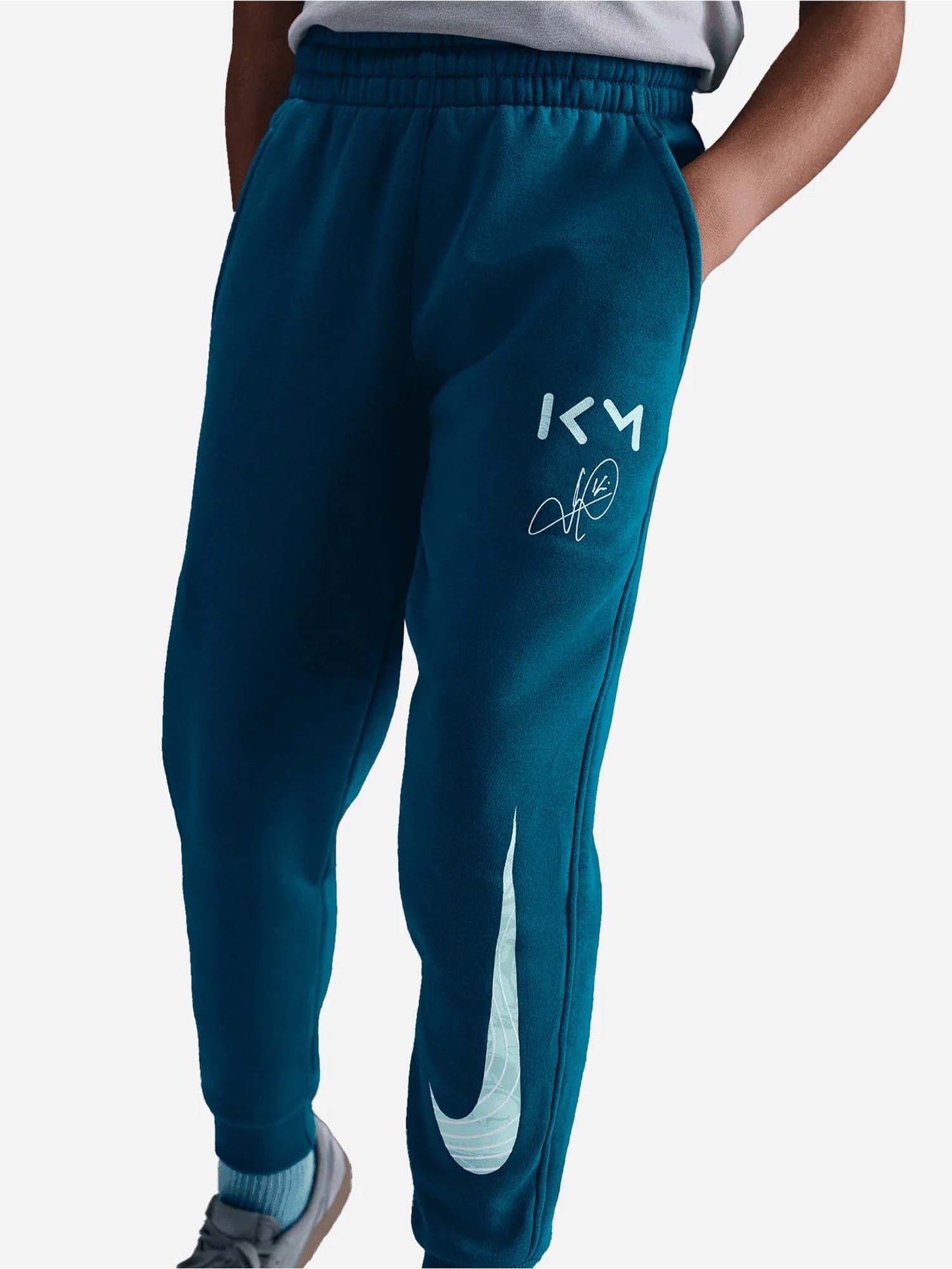 PANTALONE CALCIO KYLIAN MBAPPE' NIKE DA BAMBINO VERDE