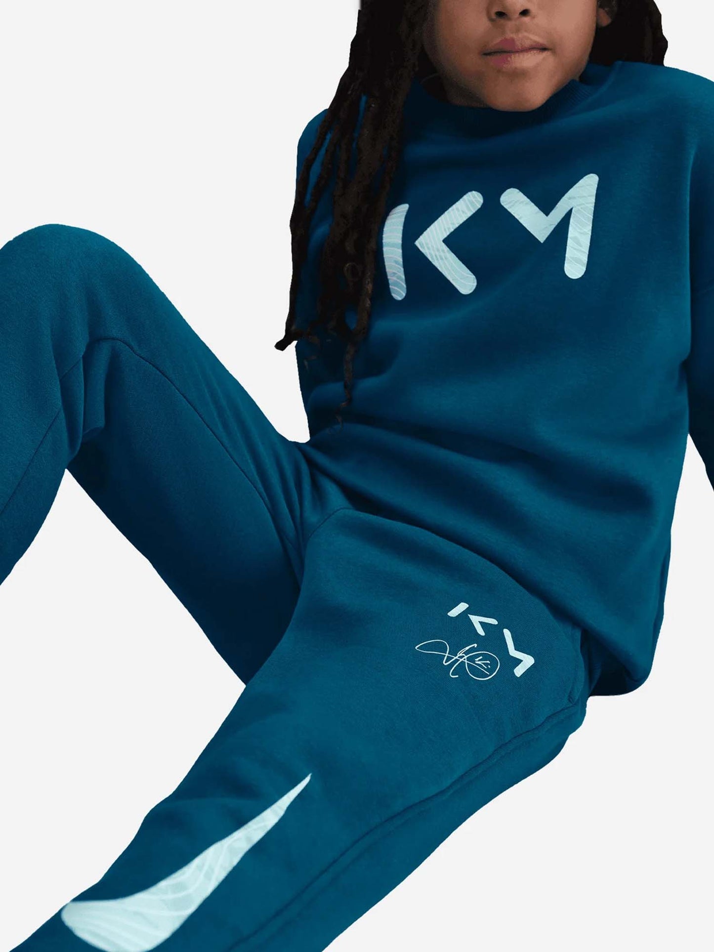 PANTALONE CALCIO KYLIAN MBAPPE' NIKE DA BAMBINO VERDE