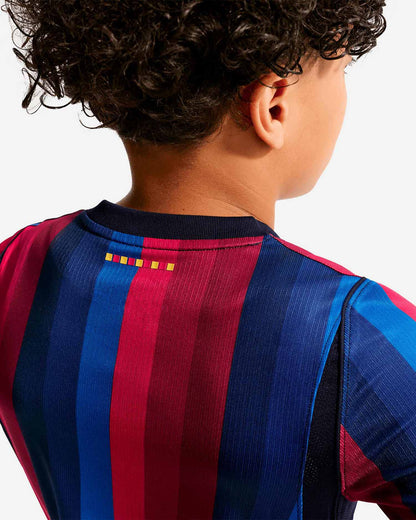 Nike barcellona home t-shirt mm calcio da bambino/a rosso blu
