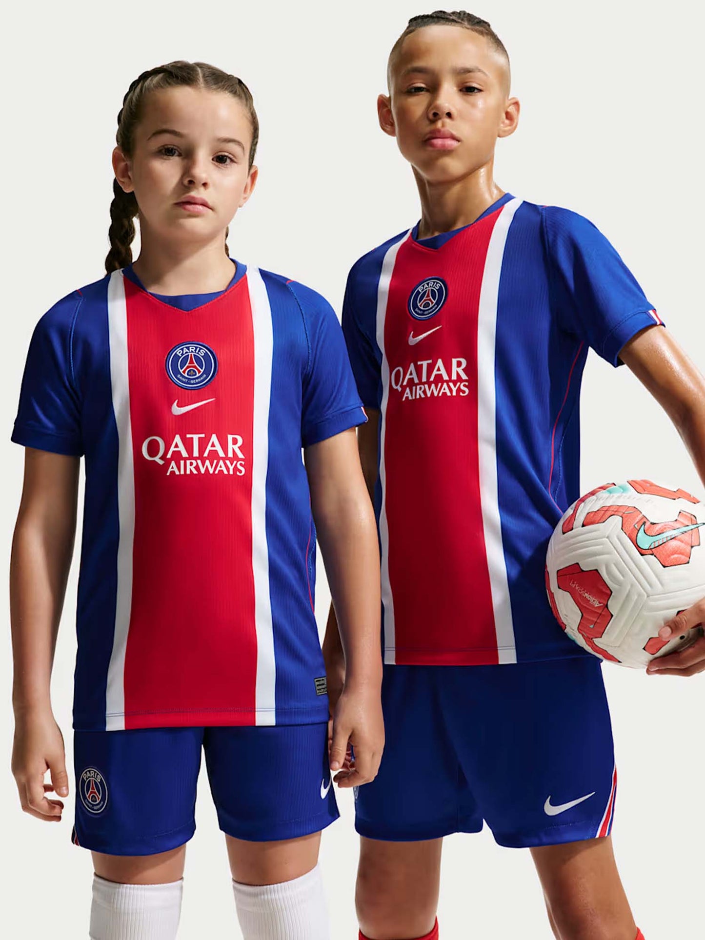 Nike PSG Home, t-shirt Unisex bambino blu