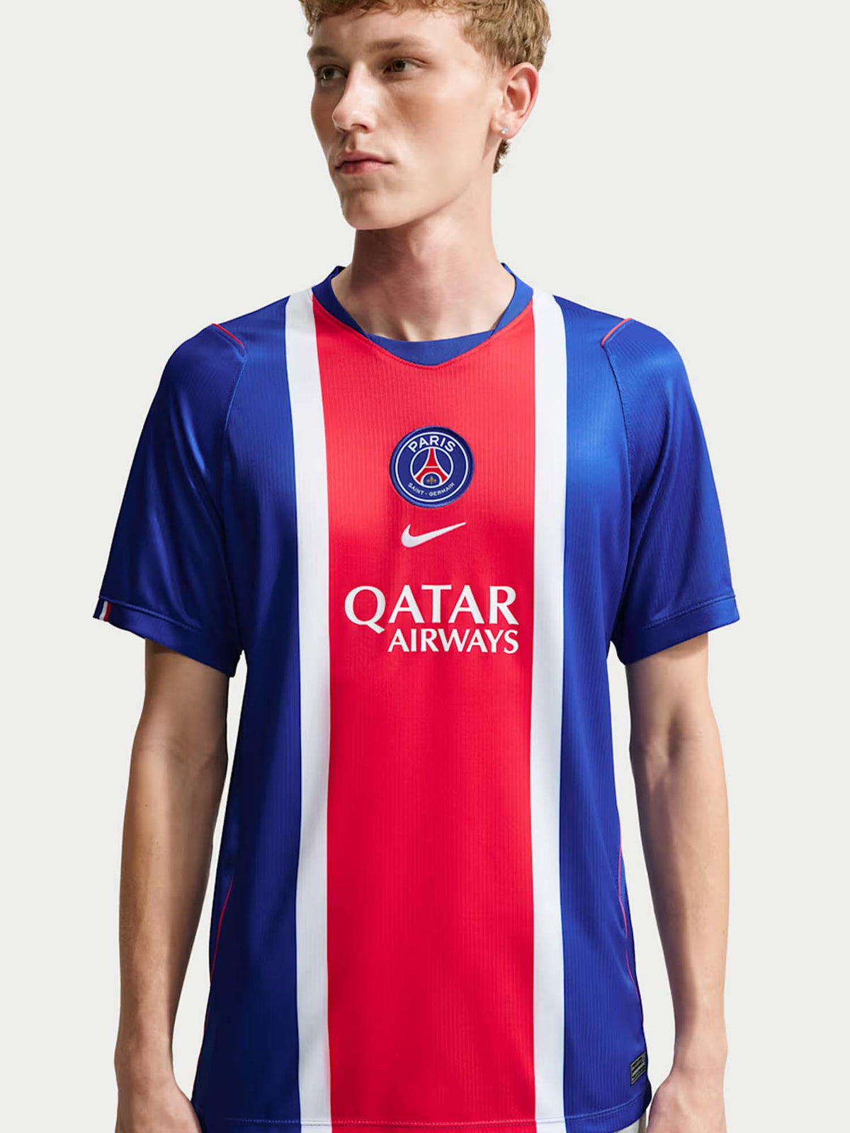 Nike psg home t-shirt mm calcio da uomo royal