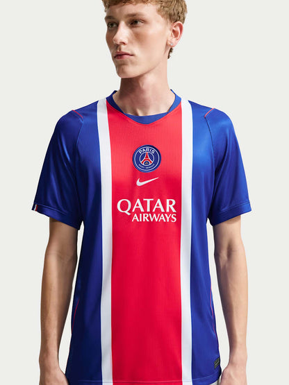 Nike psg home t-shirt mm calcio da uomo royal