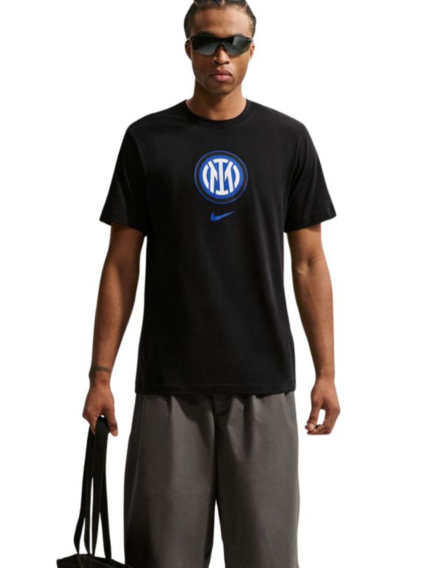 Nike Inter, t-shirt da Uomo nera