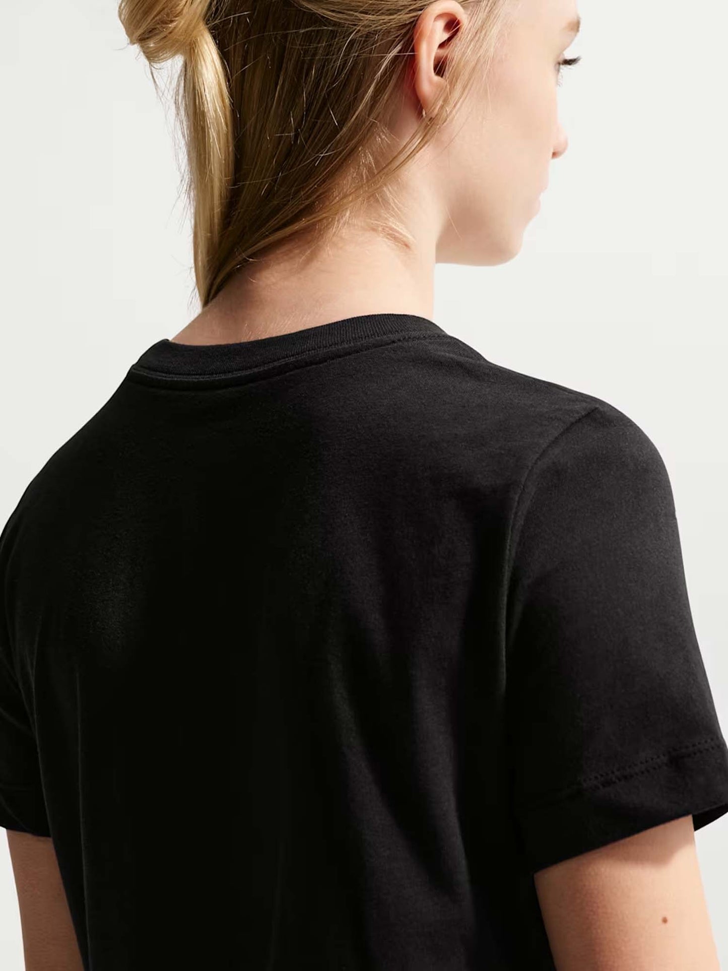 Nike Inter, t-shirt Unisex bambino nera