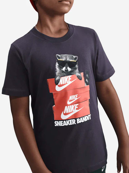T-SHIRT ANIMAL CAVE NIKE DA BAMBINO VIOLA