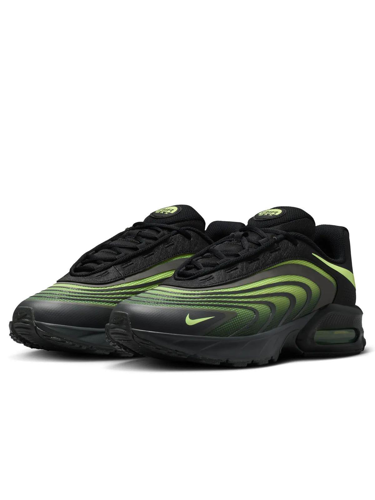Nike air max fire sneakers da uomo nero-verde