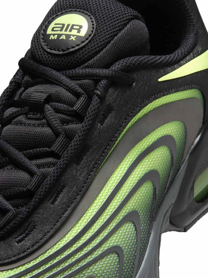 Nike air max fire sneakers da uomo nero-verde