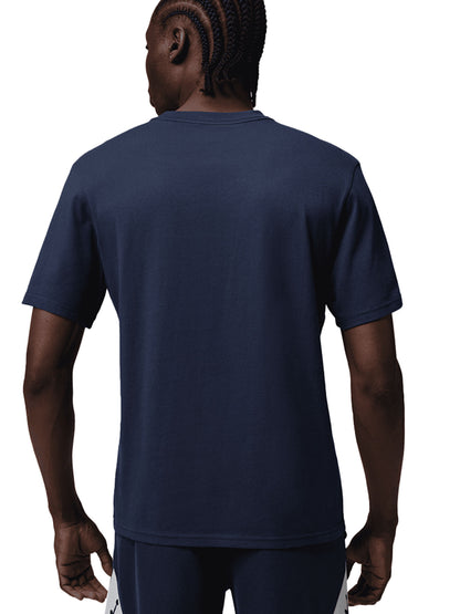 T-shirt Nike Jordan Athletic da uomo blu per basket