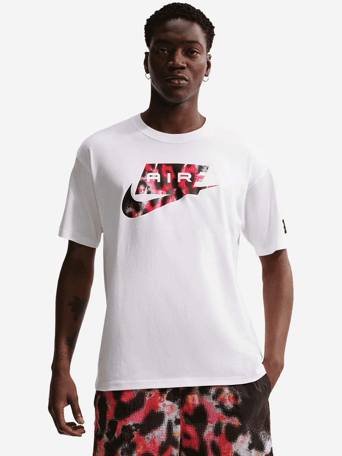 Nike t-shirt mm da uomo bianco