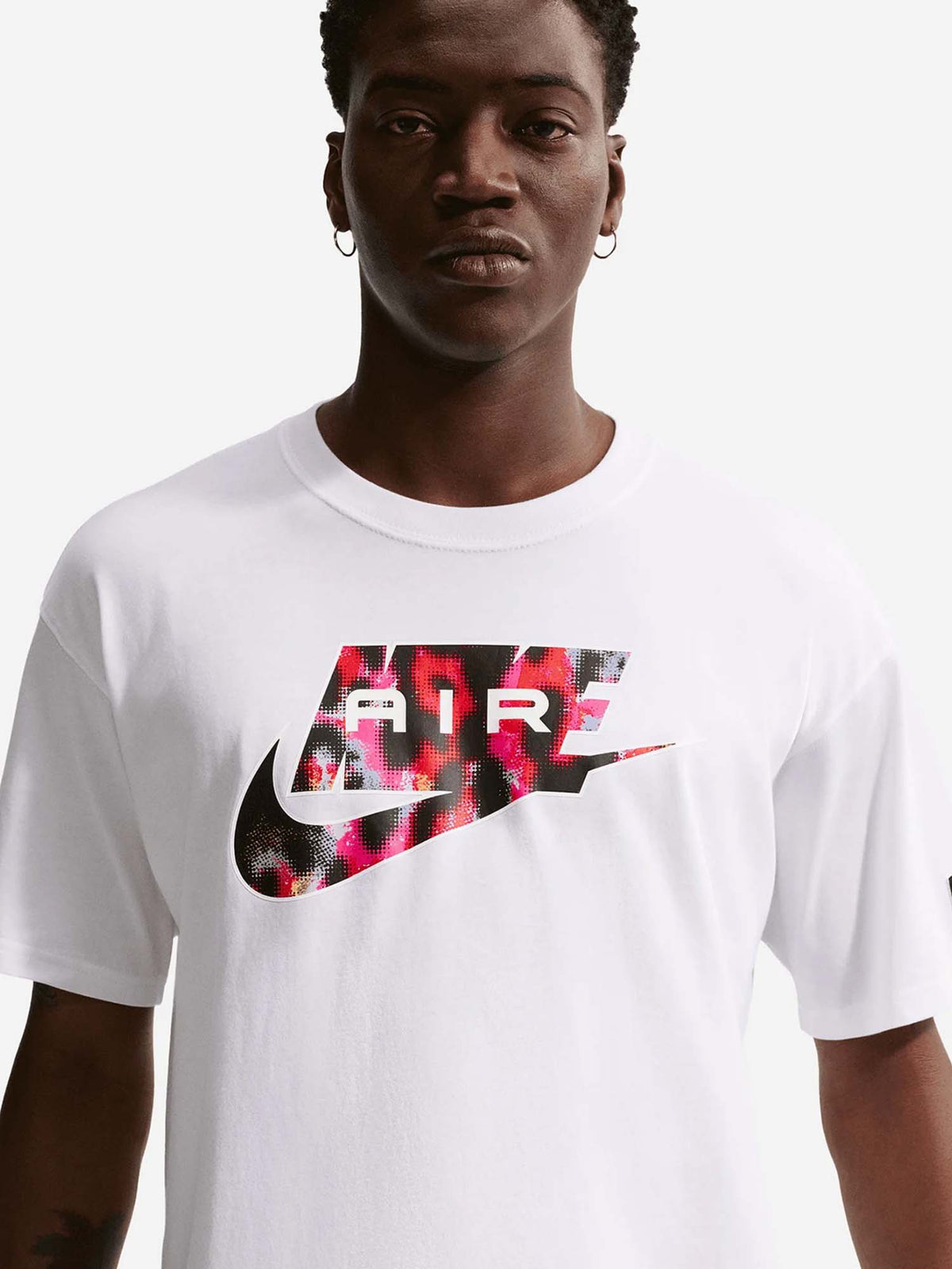 Nike t-shirt mm da uomo bianco