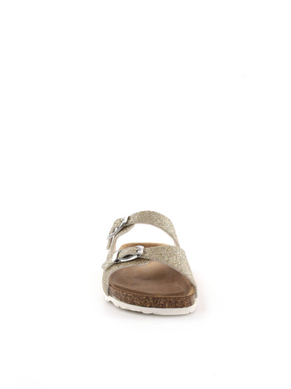 Shoelab Sandali unisex bambino Gem's in colore metallico