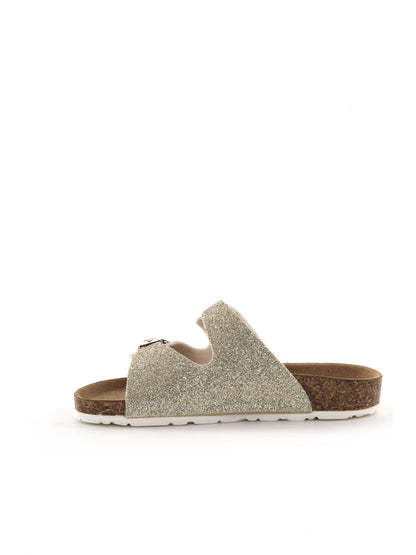 Shoelab Sandali unisex bambino Gem's in colore metallico
