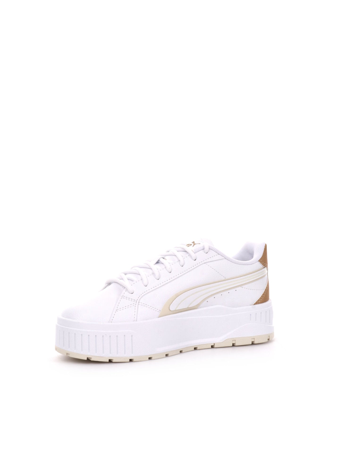 SNEAKERS KARMEN II METAL PUMA DONNA BIANCO ORO