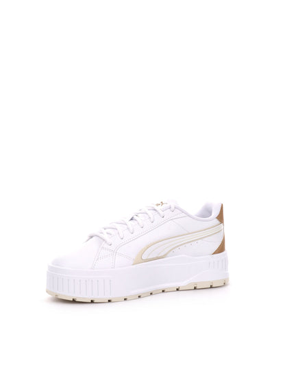 SNEAKERS KARMEN II METAL PUMA DONNA BIANCO ORO