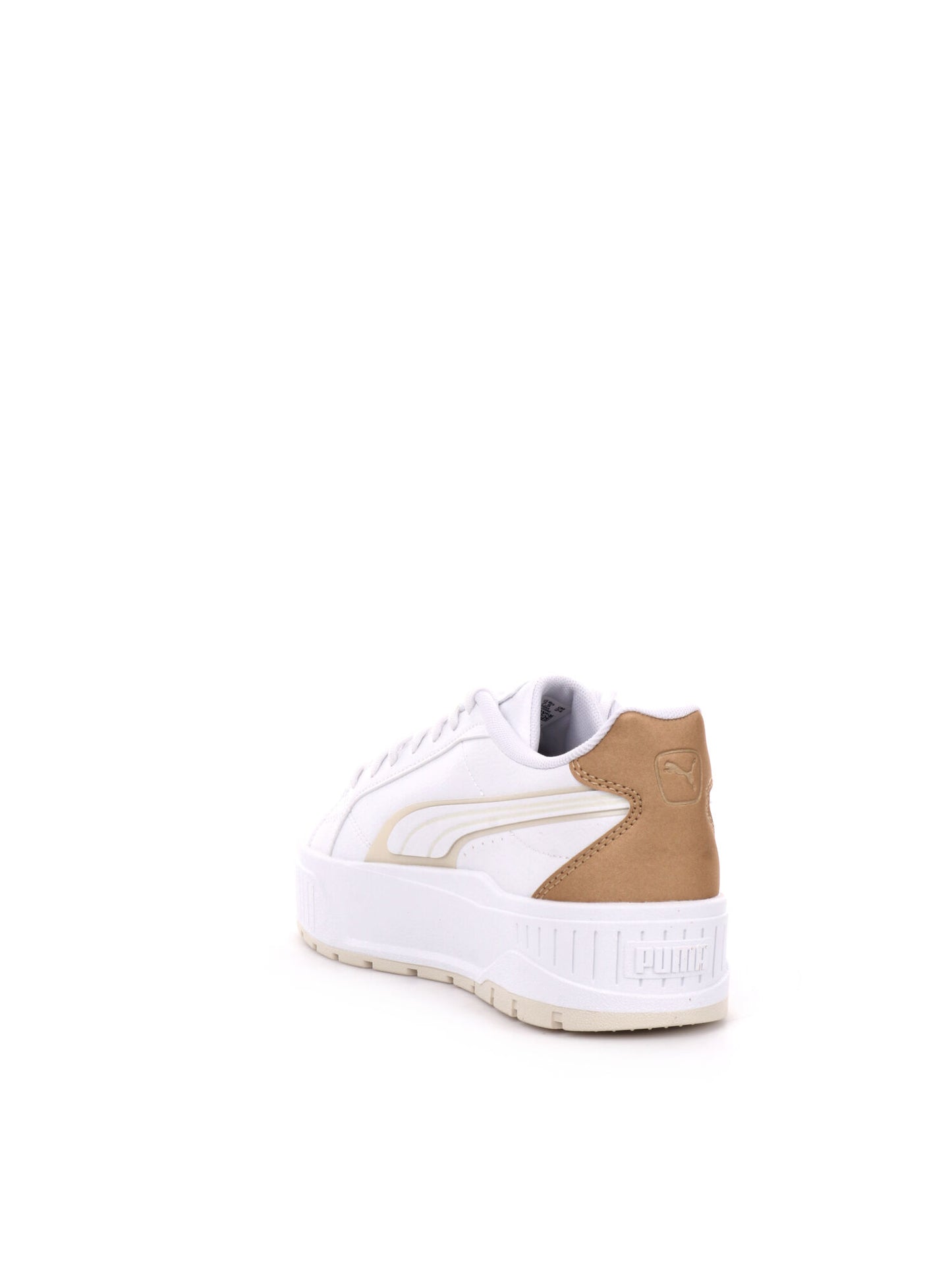 SNEAKERS KARMEN II METAL PUMA DONNA BIANCO ORO