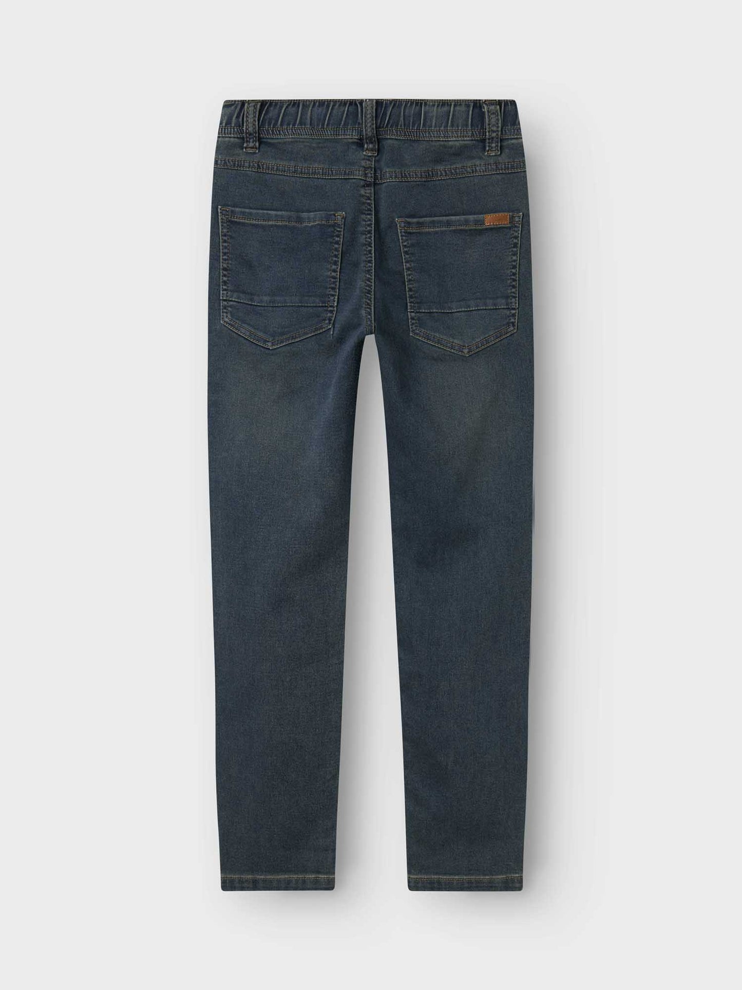 Jeans slim fit Name It in denim scuro per bambino unisex