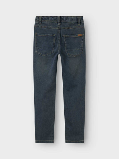 Jeans slim fit Name It in denim scuro per bambino unisex