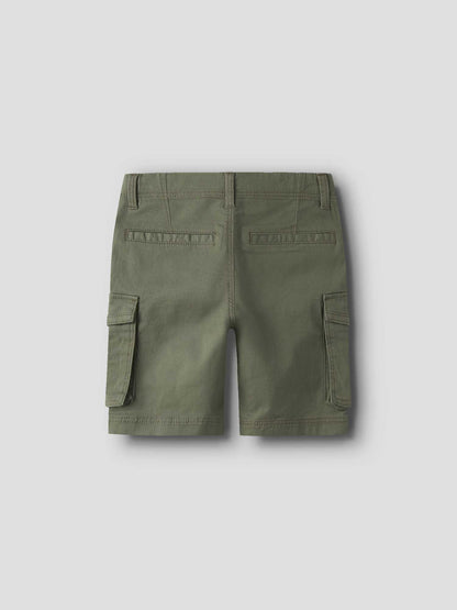 Pantaloncini bermuda Name It verdi unisex bambino per l'estate