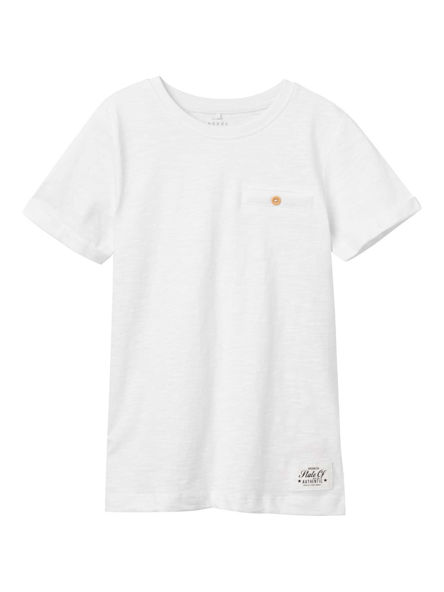 T-shirt Name It Vincent unisex bambino bianca