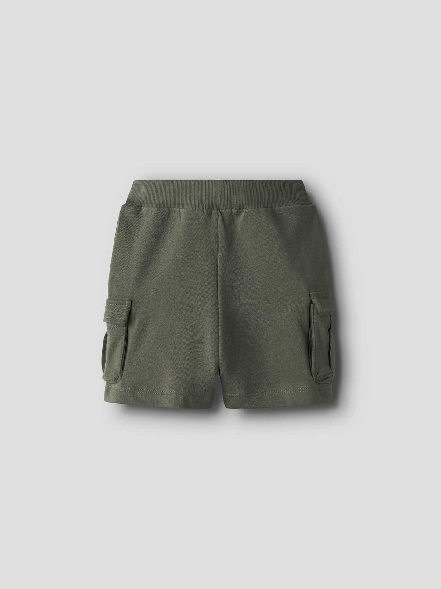 Shorts cargo unisex bambino in verde di Name It