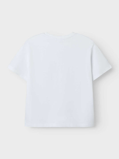 T-SHIRT JAHI MINECRAFT NAME IT DA BAMBINO BIANCO
