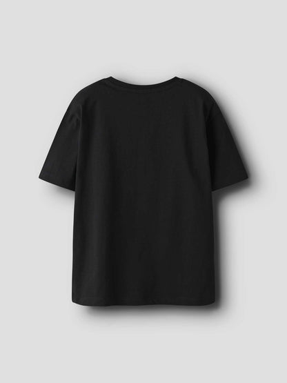 T-shirt maniche corte Name It nera per unisex bambino